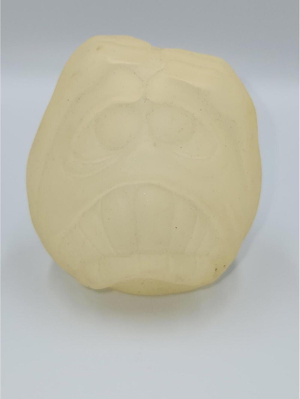 Vintage 1999 TAKE ONE Halloween Spooky Face Squeaky Toy Figurine D1